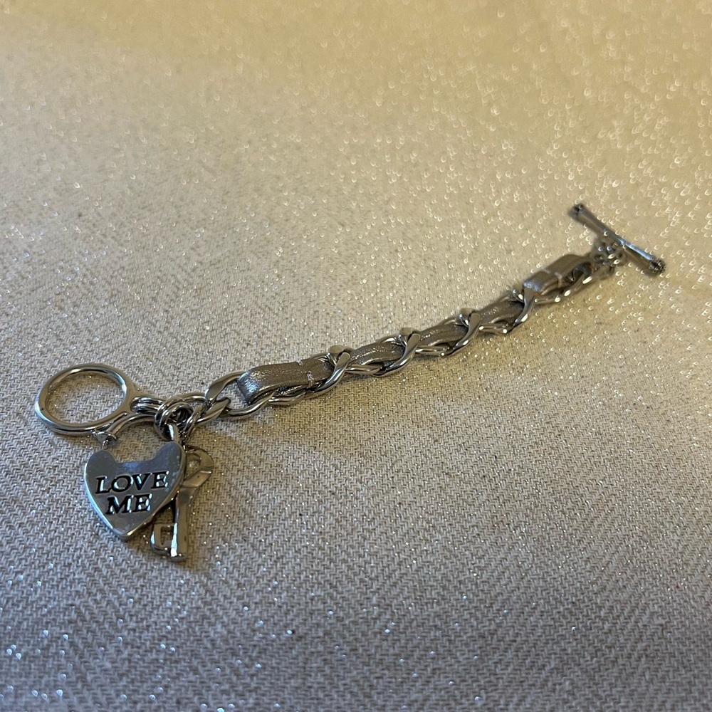 Vintage Juicy Couture Bracelet, Silver Tone - Picture 6 of 9